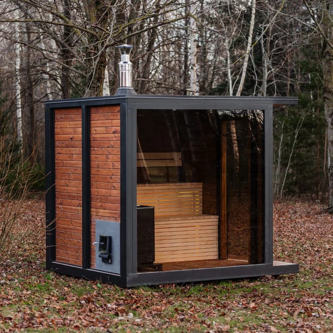 Modular Outdoor Sauna for 6 People