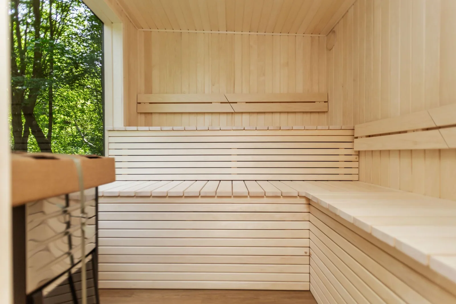 Outdoor Compact Insulated Garden Sauna (2.4m x 3.5m), view 18