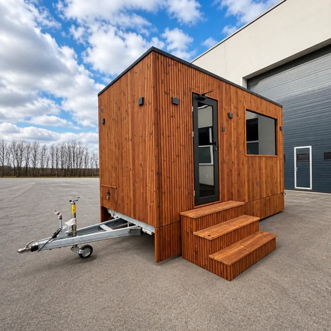 Outdoor Insulated Garden Sauna (2.3m x 4.2m), view 2