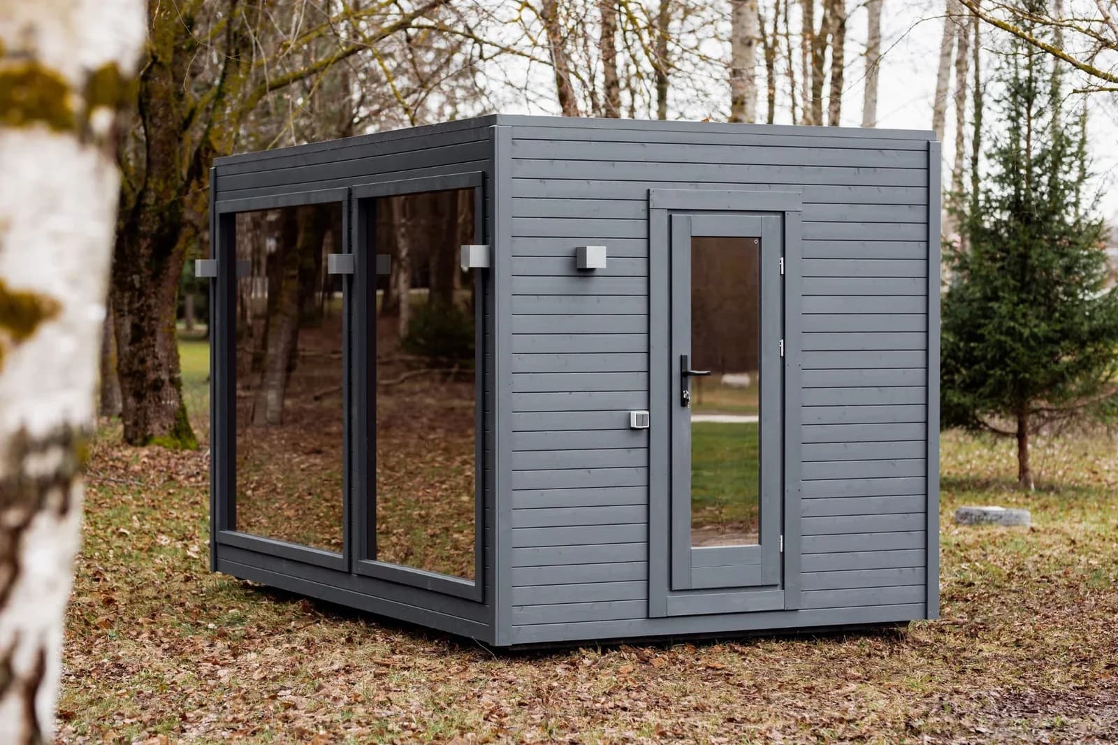 Outdoor Insulated Garden Sauna (2.4m x 4.1m), view 24