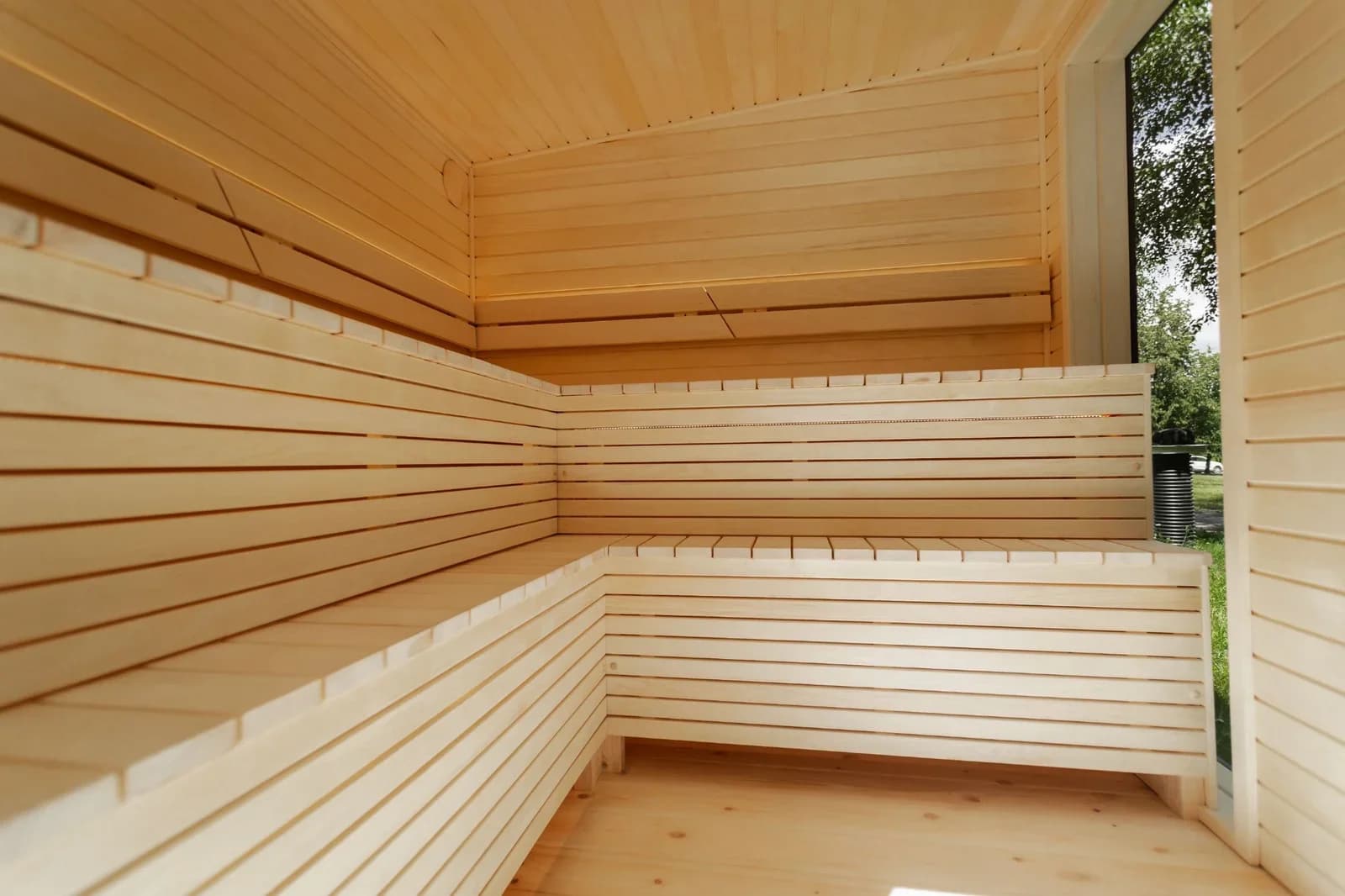 Outdoor Insulated Garden Sauna (2.5m x 2.5m), view 18