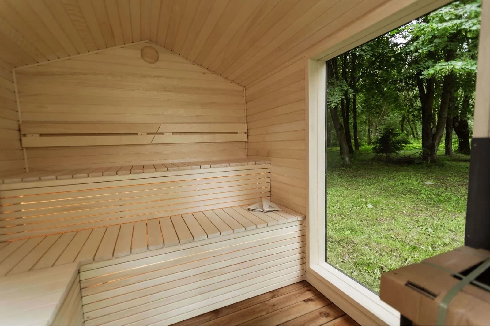 Outdoor Insulated Garden Sauna (2.5m x 3m), view 20
