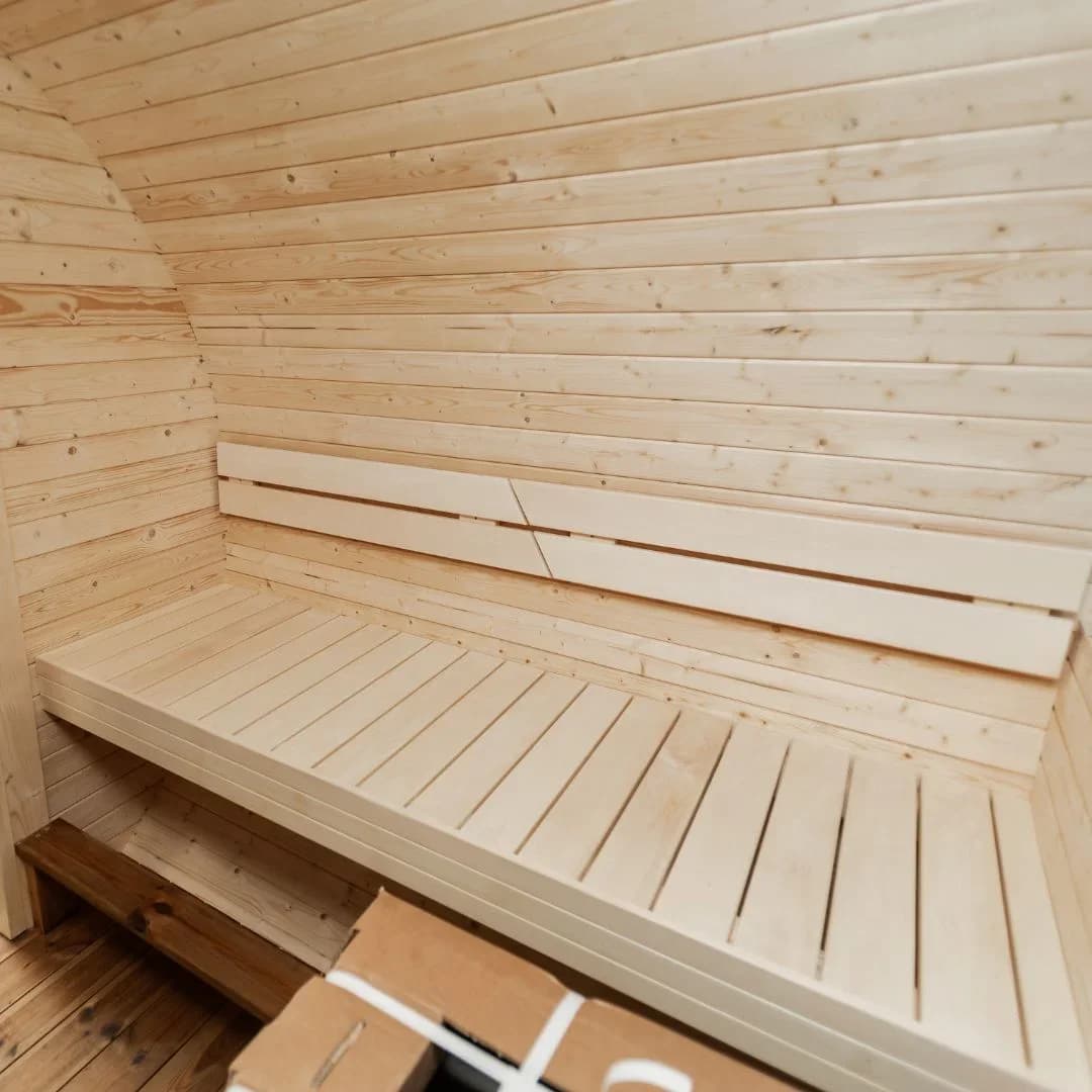 Outdoor Round Sauna for 4 People (2M), view 12