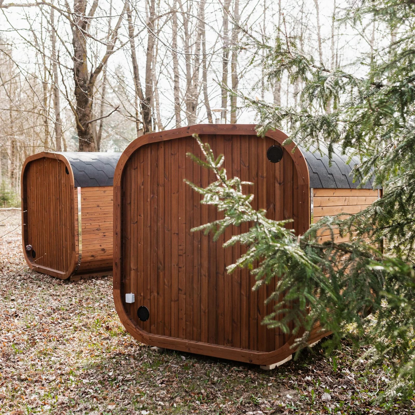 Small Outdoor Sauna 2M, view 17