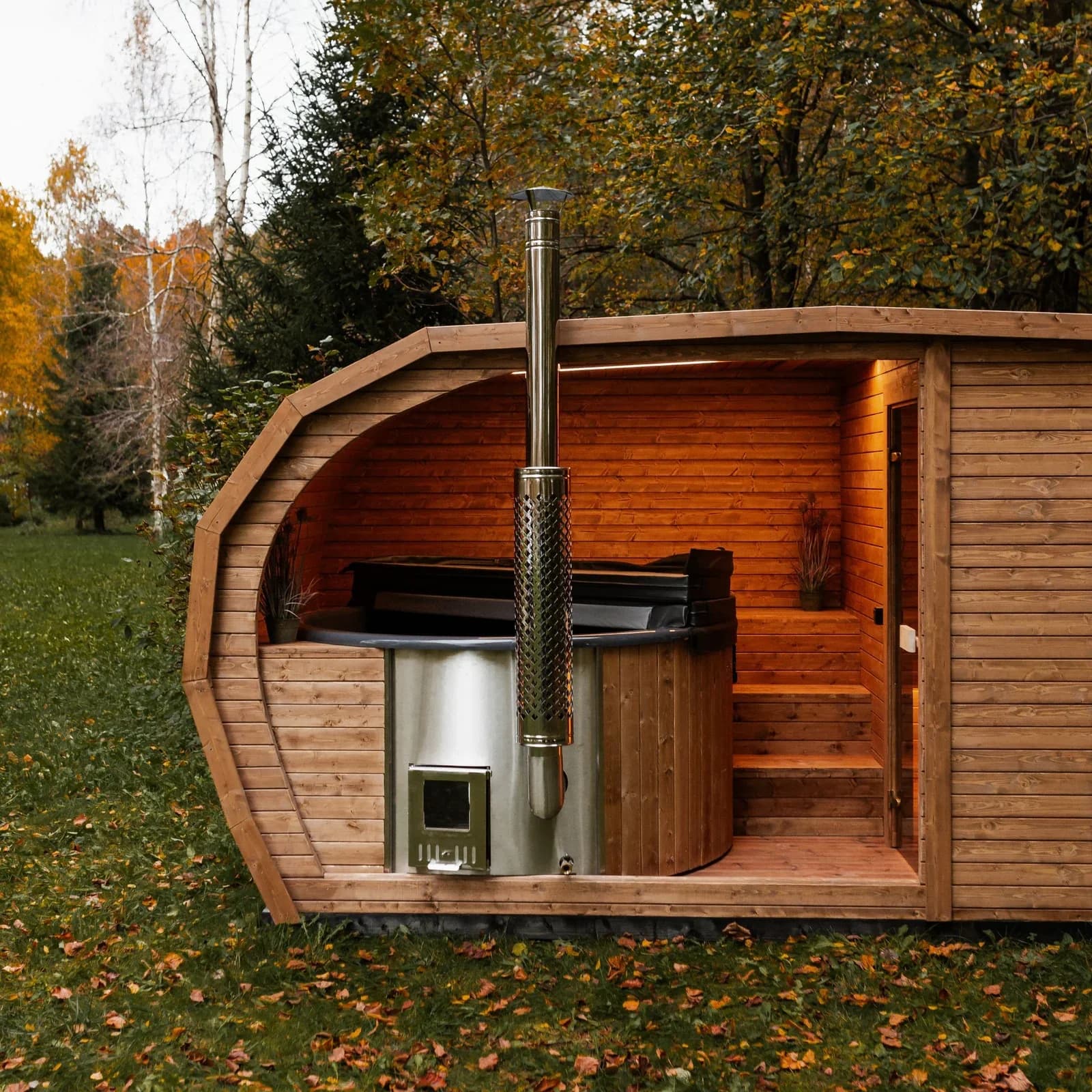 Outdoor Garden Sauna and Hot Tub Suite, view 11