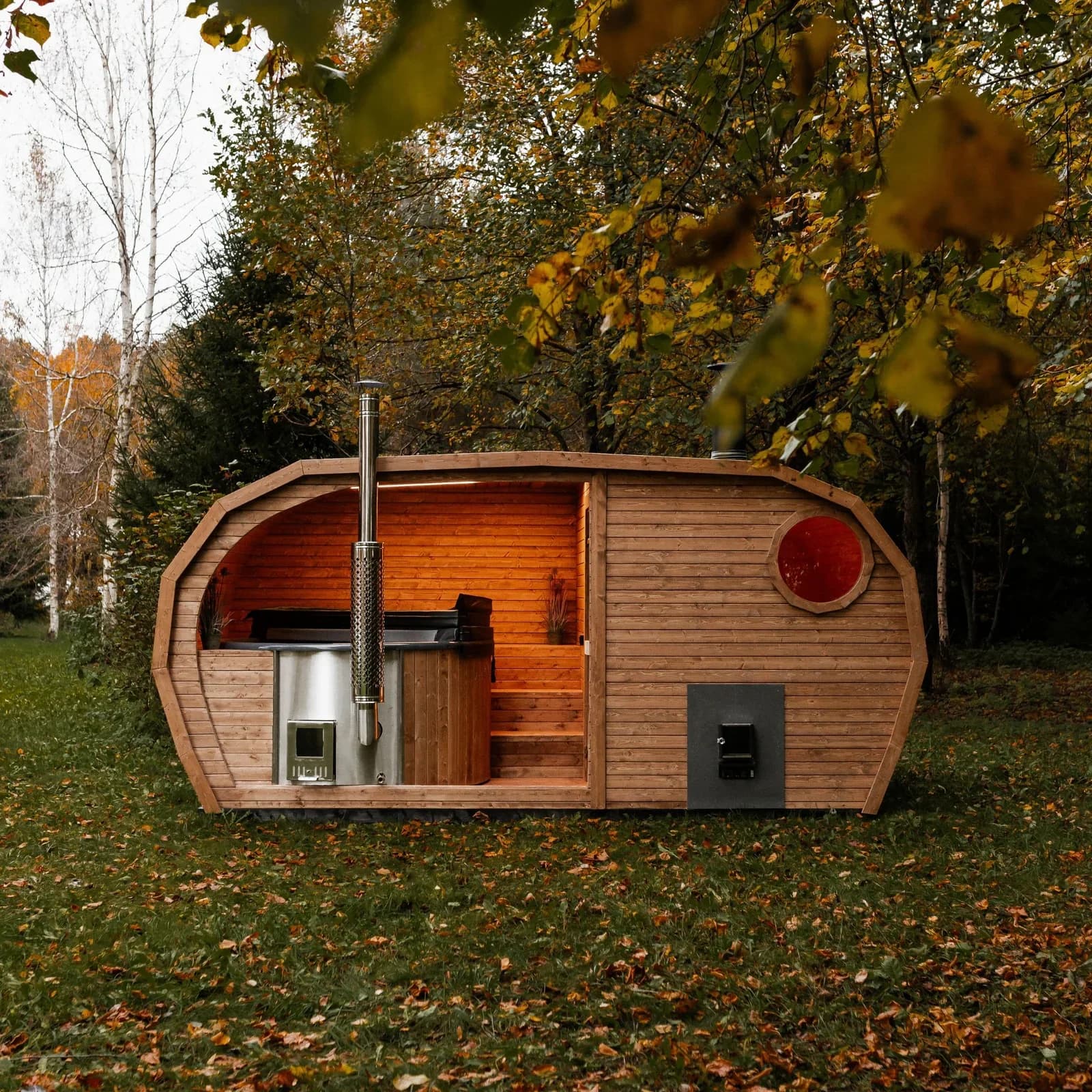 Outdoor Garden Sauna and Hot Tub Suite, view 16