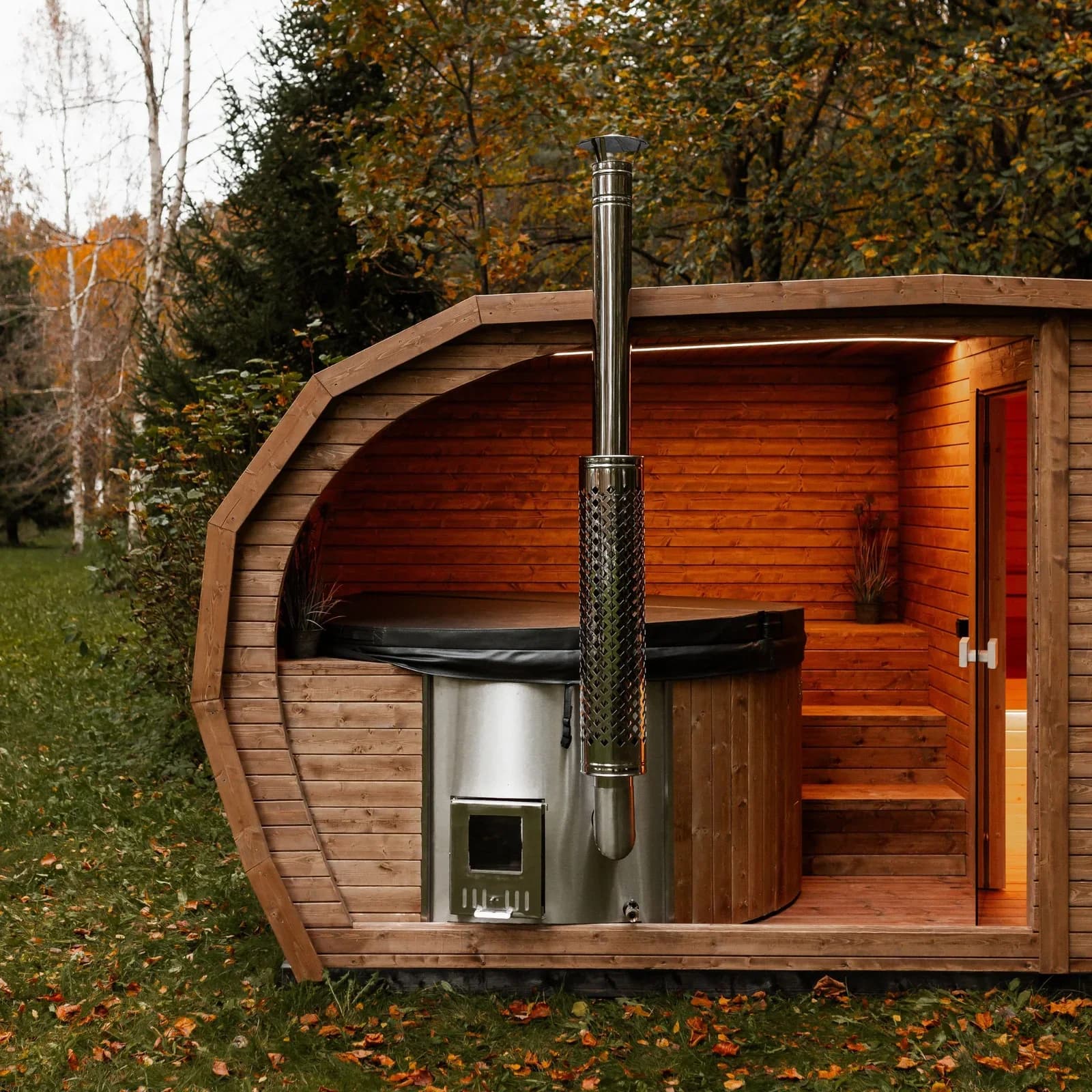 Outdoor Garden Sauna and Hot Tub Suite, view 8