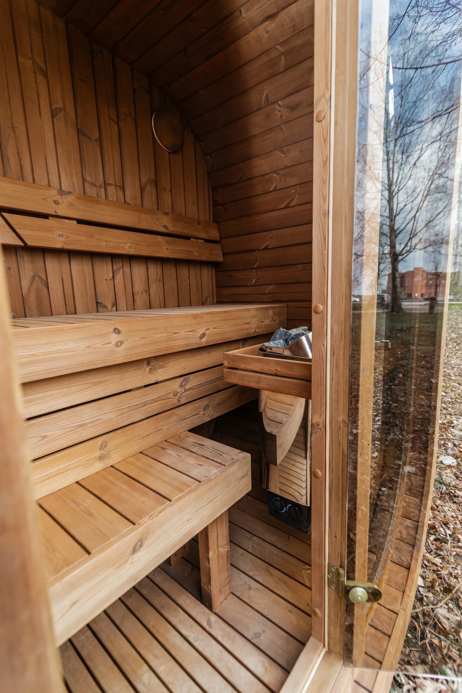 Small Outdoor Sauna 1.2M, view 10