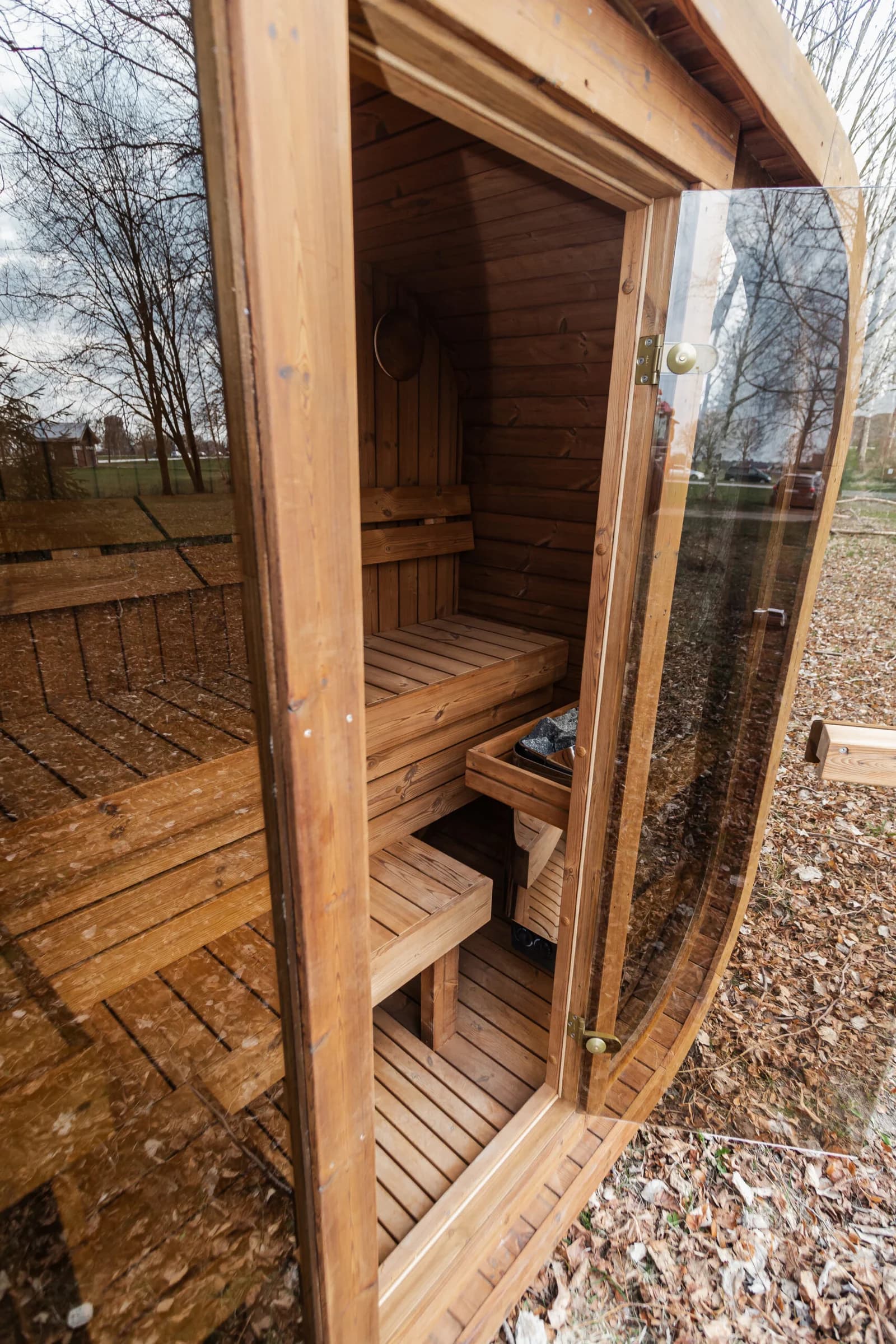 Small Outdoor Sauna 1.2M, view 11