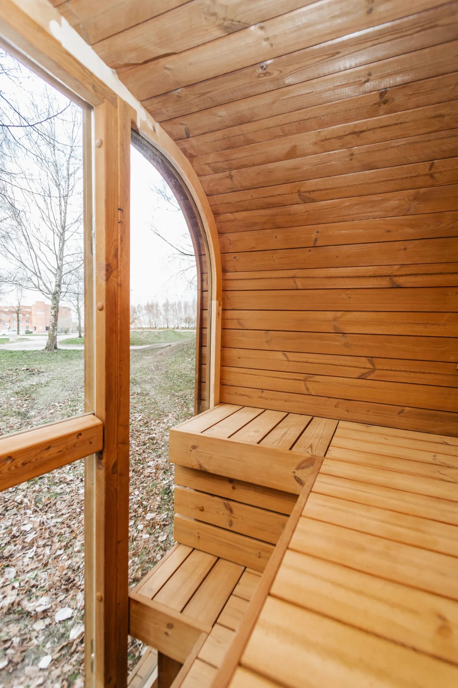 Small Outdoor Sauna 1.2M, view 15